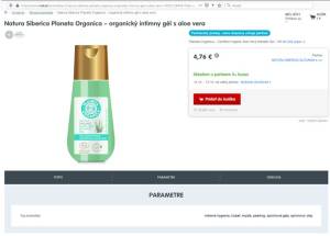 Ukka produktu exportovanho z Pohody do Allegro marketplace